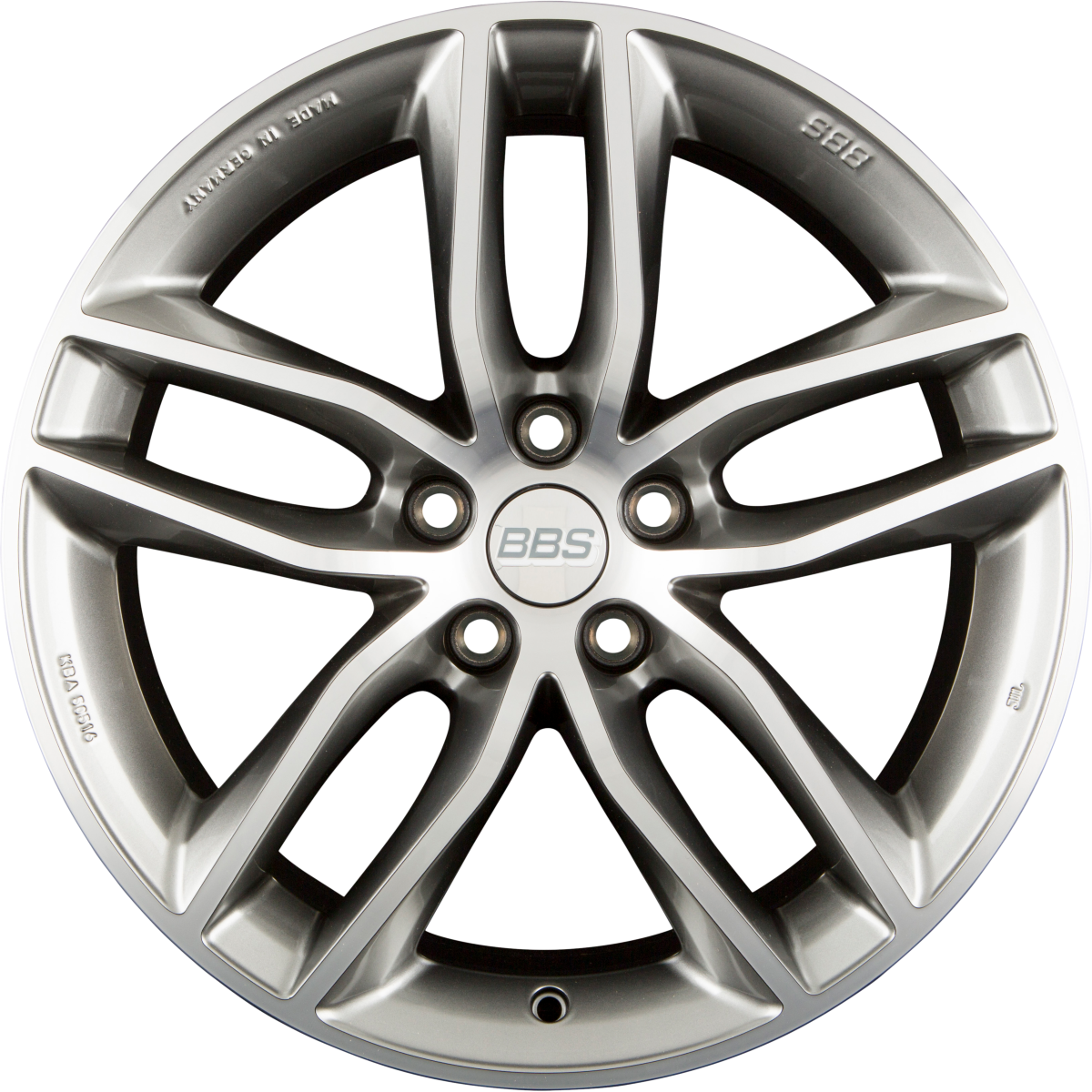 BBS SX platinum silber diamantgedreht Alufelge 8x18 Zoll ET40 LK 5x114.3 ML82 – Bild 7