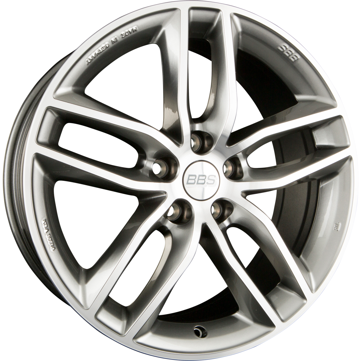 BBS SX platinum silber diamantgedreht Alufelge 8x18 Zoll ET40 LK 5x114.3 ML82 – Bild 8