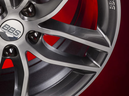 BBS SX platinum silber diamantgedreht 8x18 ET45 - LK5/120 ML82