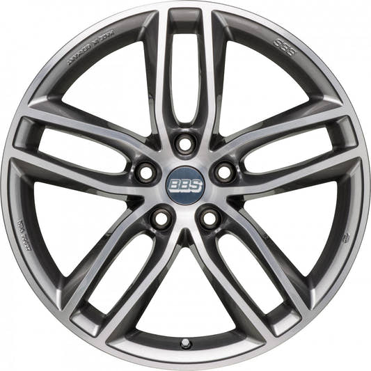 BBS SX platinum silber diamantgedreht Alufelge 9x20 Zoll ET42 LK 5x114.3 ML82