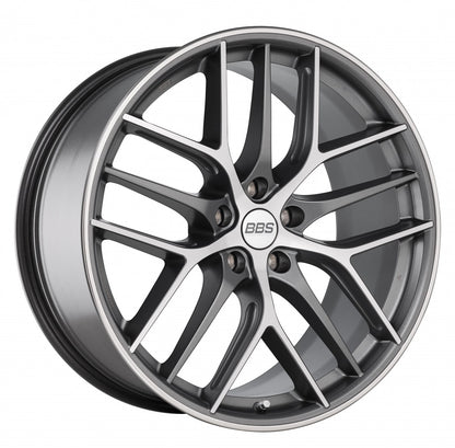 BBS CC-R graphit diamantgedreht matt 8.5x20 ET40 - LK5/114.3 ML82