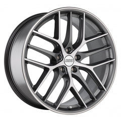 BBS CC-R graphit diamantgedreht matt Alufelge 9.5x20 Zoll ET40 LK 5x120 ML82