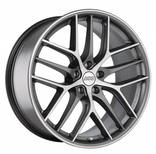 BBS CC-R graphit diamantgedreht matt 8.5x19 ET30 - LK5/114.3 ML82