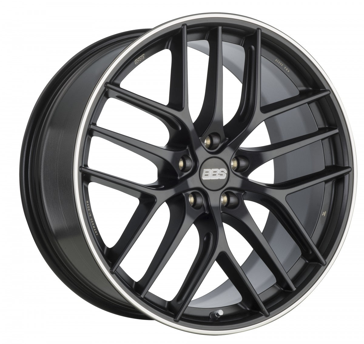 BBS CC-R schwarz matt 9.5x20 ET20 - LK5/112 ML82