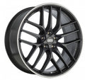 BBS CC-R schwarz matt 9.5x20 ET40 - LK5/120 ML82