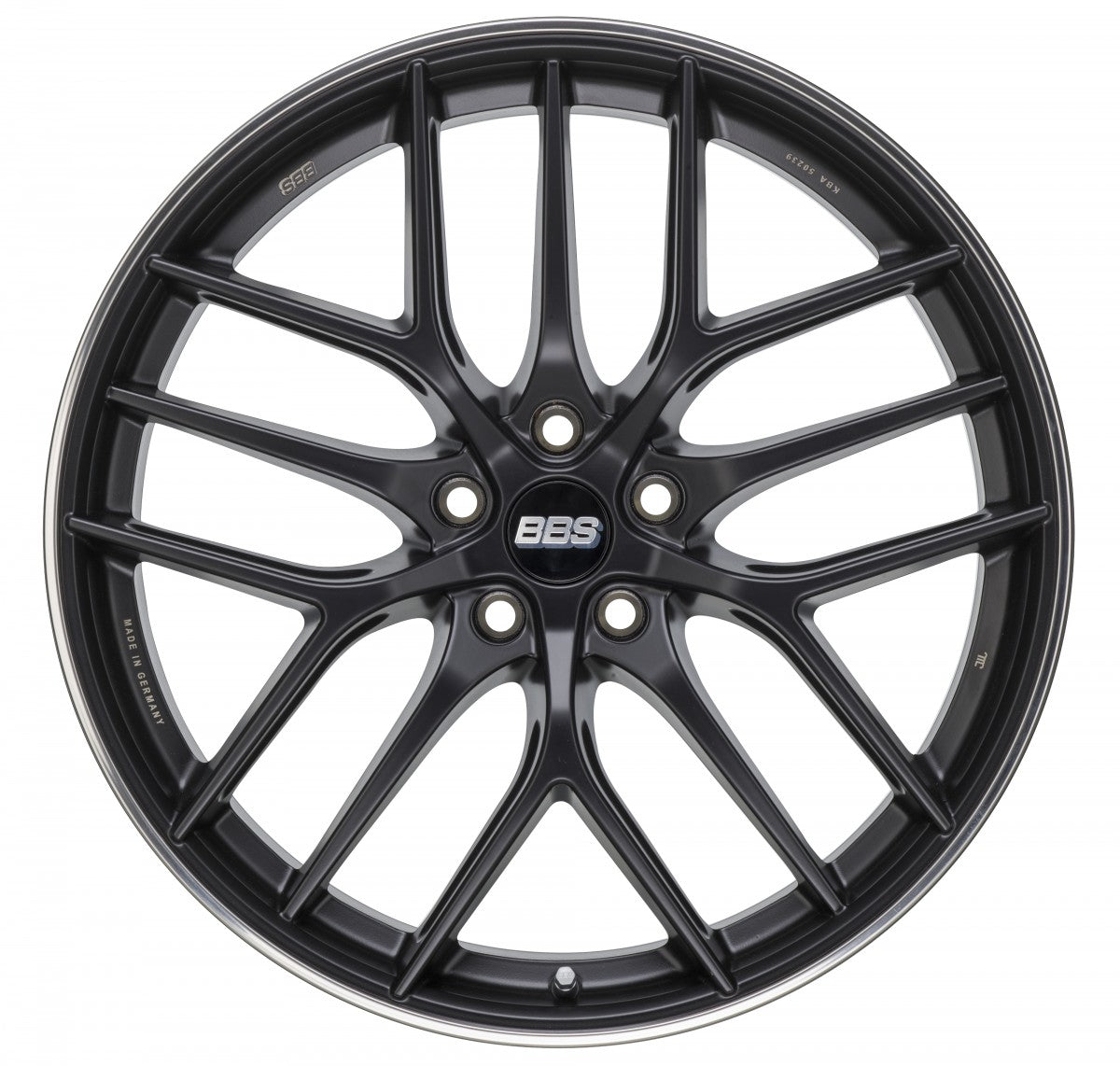 BBS CC-R schwarz matt - DS5 9.5x20 ET43 - LK5/112 ML57