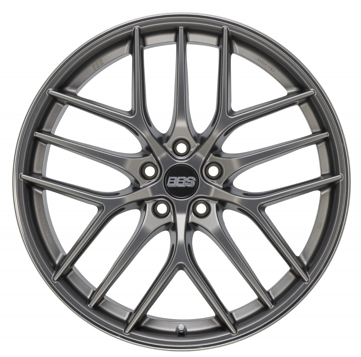 BBS CC-R platinum matt - DS10 9.5x20 ET32 - LK5/112 ML66.5