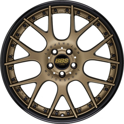 BBS CH-RII bronze matt schwarz - DS10 9.5x21 ET23 - LK5/112 ML66.5