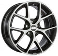BBS SR vulcano grau diamantgedreht 8x18 ET52 - LK5/112 ML82