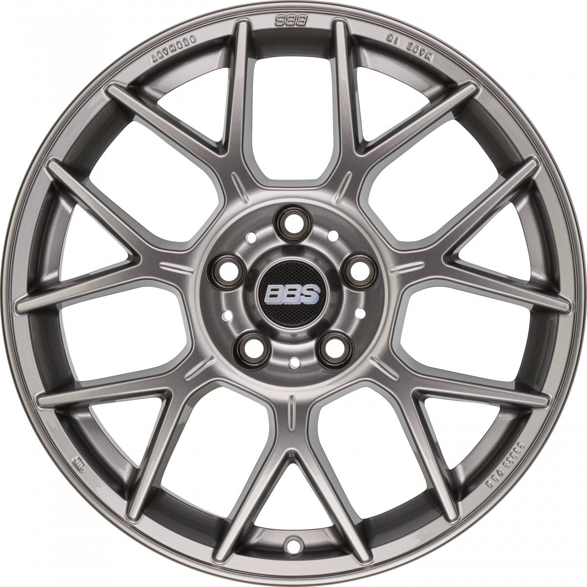 BBS XR platinum silber 7.5x17 ET35 - LK5/114.3 ML82
