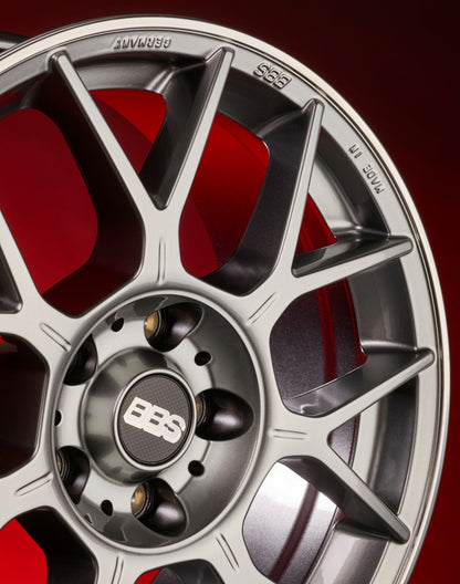 BBS XR platinum silber 7.5x17 ET35 - LK5/114.3 ML82