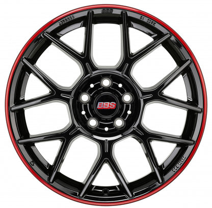 BBS XR schwarz 7.5x17 ET45 - LK5/114.3 ML82