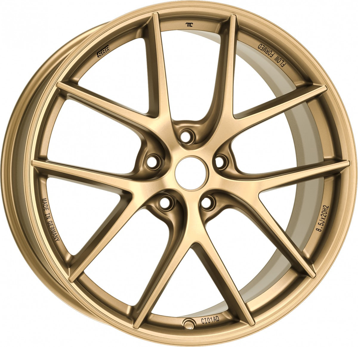 BBS CI-R AD racing gold 10x19 ET71.5 - LK5/117.5 ML70.05