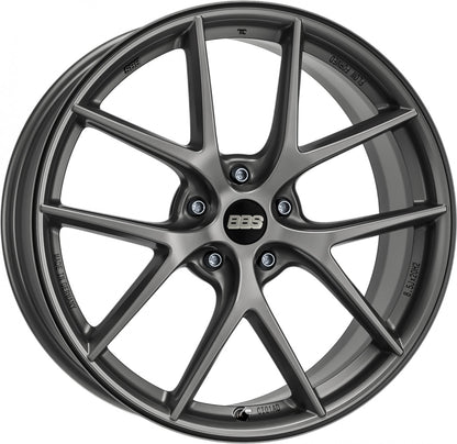 BBS CI-R AD platinum silber 9.5x21 ET22 - LK5/117.5 ML70.05