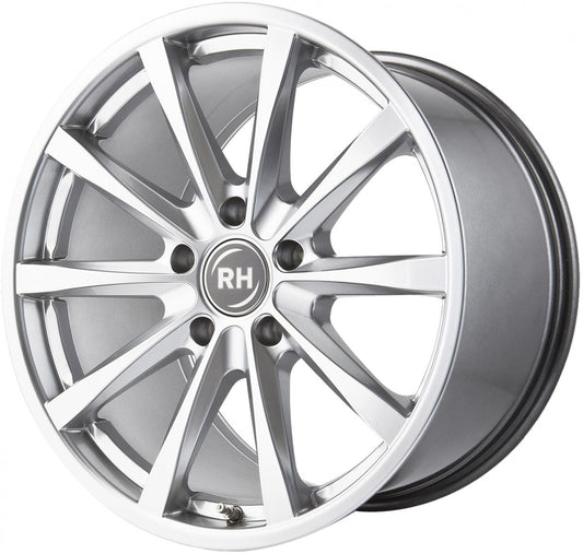 RH Alurad GT sterlingsilber lackiert 11x19 ET65 - LK5/130 ML71.5