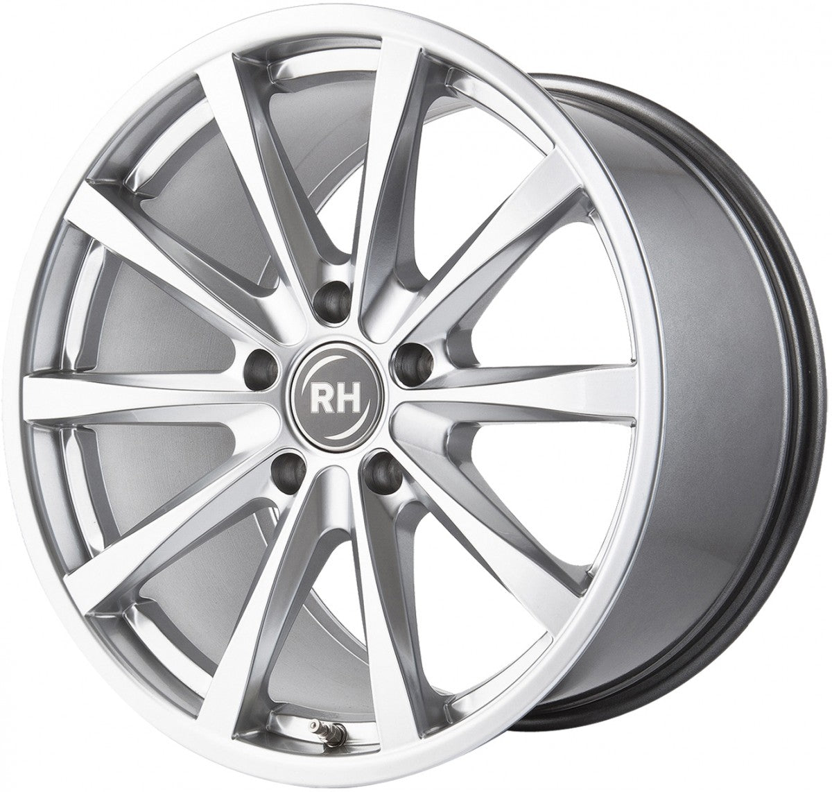 RH Alurad GT sterlingsilber lackiert Alufelge 11x19 Zoll ET65 LK 5x130 ML71.5