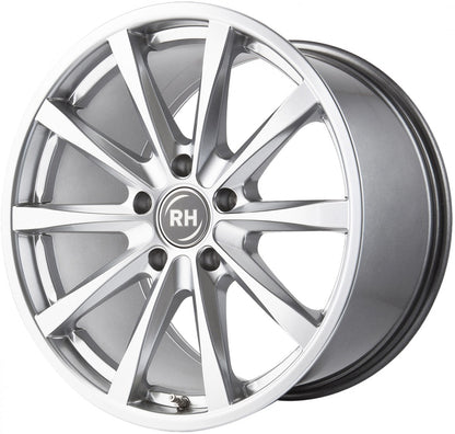 RH Alurad GT sterlingsilber lackiert Alufelge 11x19 Zoll ET48 LK 5x130 ML71.5