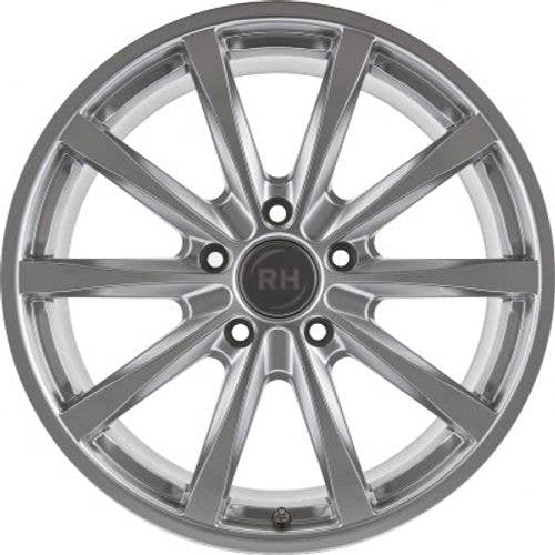 RH Alurad GT sterlingsilber lackiert Alufelge 11x19 Zoll ET48 LK 5x130 ML71.5 – Bild 2