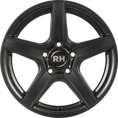 RH Alurad AR4 racing schwarz lackiert 6.5x15 ET45 - LK5/112 ML72.6