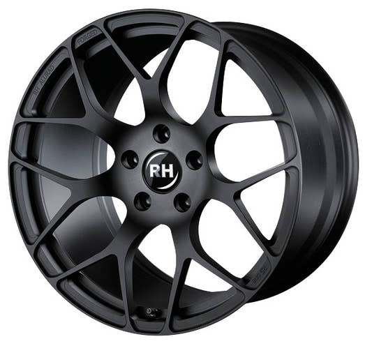 RH Alurad RS One racing schwarz lackiert 12x20 ET48 - LK5/130 ML71.5