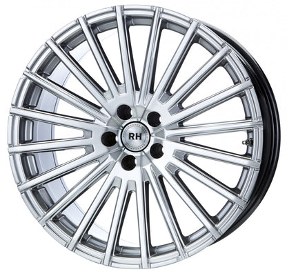 RH Alurad WM Flowforming hyper silber Alufelge 10x20 Zoll ET40 LK 5x120 ML74.1