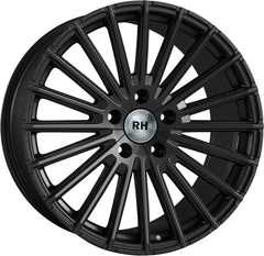 RH Alurad WM Flowforming racing schwarz lackiert Alufelge 10x20 Zoll ET40 LK 5x112 ML72.6