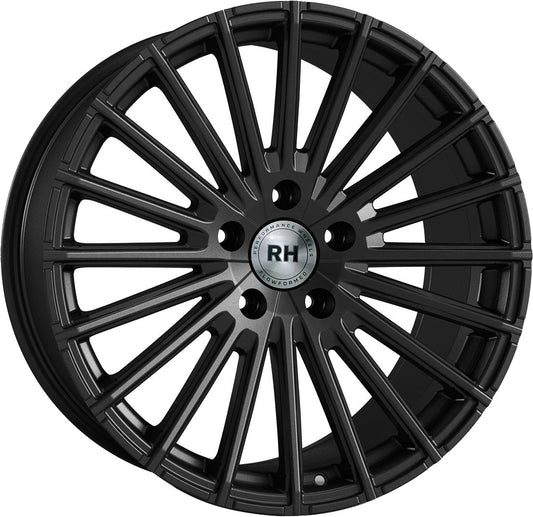 RH Alurad WM Flowforming racing schwarz lackiert 10x20 ET40 - LK5/112 ML72.6