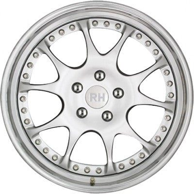 RH Alurad MK Dynamik silber horn hochglanz poliert 10x18 ET54 - LK5/112 ML158