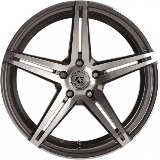 ArtForm AF-301 gunmetal polished Alufelge – Bild 2