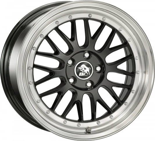 Ultra Wheels UA3 LM black / lip polished Alufelge 8.5x18 Zoll ET45 LK 5x112 ML66.5