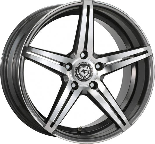 ArtForm AF-301 gunmetal polished Alufelge 10x22 Zoll ET45 LK 5x130 ML71.6