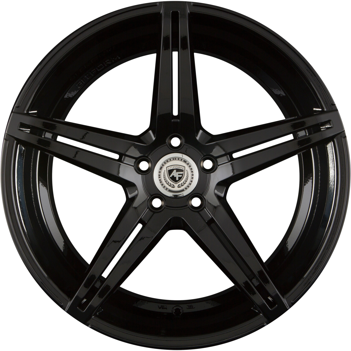 ArtForm AF-301 black painted Alufelge 9x21 Zoll ET35 LK 5x112 ML66.5 – Bild 2