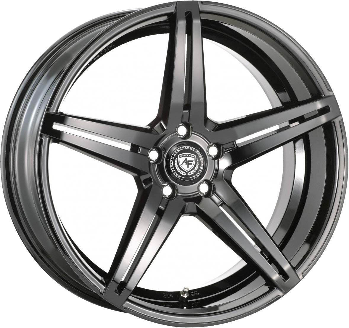 ArtForm AF-301 black painted Alufelge 9x21 Zoll ET35 LK 5x112 ML66.5