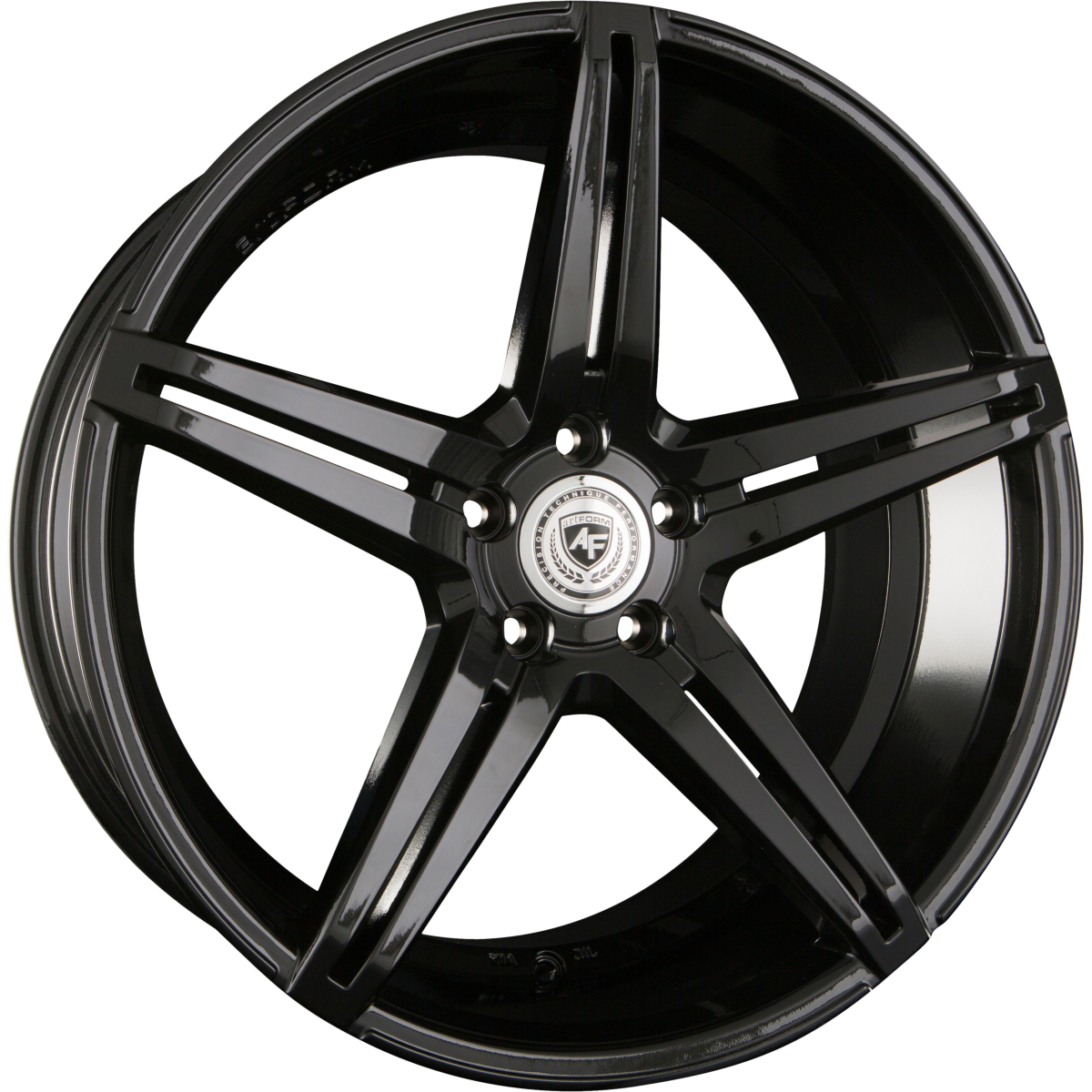 ArtForm AF-301 black painted Alufelge 9x21 Zoll ET35 LK 5x112 ML66.5 – Bild 3