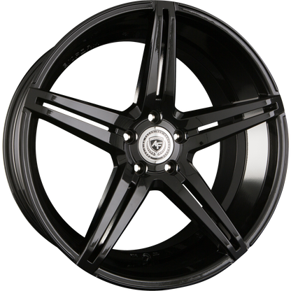 ArtForm AF-301 black painted Alufelge 9x21 Zoll ET35 LK 5x112 ML66.5 – Bild 3