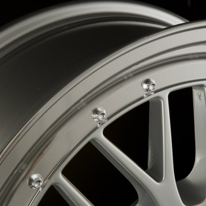 Ultra Wheels UA3 LM silver / lip polished Alufelge 9.5x19 Zoll ET35 LK 5x120 ML72.6 – Bild 4