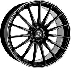 Ultra Wheels UA4 Speed black / rim polished Alufelge 8.5x19 Zoll ET32 LK 5x112 ML66.5