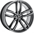 Ultra Wheels UA6 Pro gunmetal polished Alufelge 8.5x19 Zoll ET35 LK 5x112 ML66.5