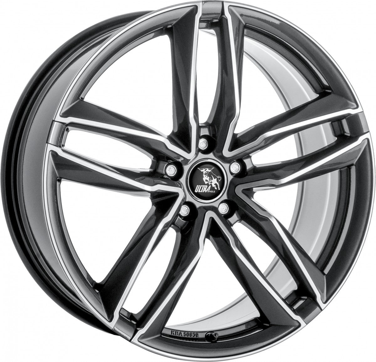 Ultra Wheels UA6 Pro gunmetal polished Alufelge