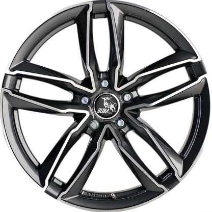 Ultra Wheels UA6 Pro gunmetal polished Alufelge – Bild 2