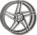 ArtForm AF-601 smoke grey polished Alufelge 8.5x20 Zoll ET45 LK 5x112 ML66.5