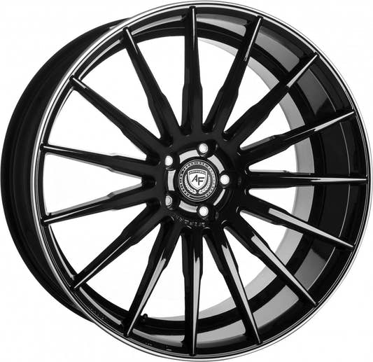 ArtForm AF-401 black rim polished Alufelge 11x23 Zoll ET45 LK 5x130 ML71.6
