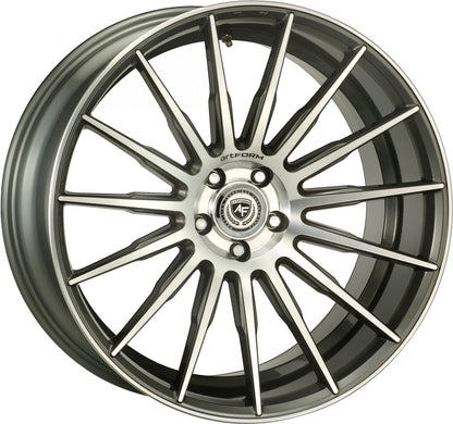 ArtForm AF-401 gunmetal polished Alufelge
