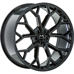 Motec Bull (MCT17) Schwarz Lackiert Alufelge 8.5x19 Zoll ET30 LK 5x112 ML66.6