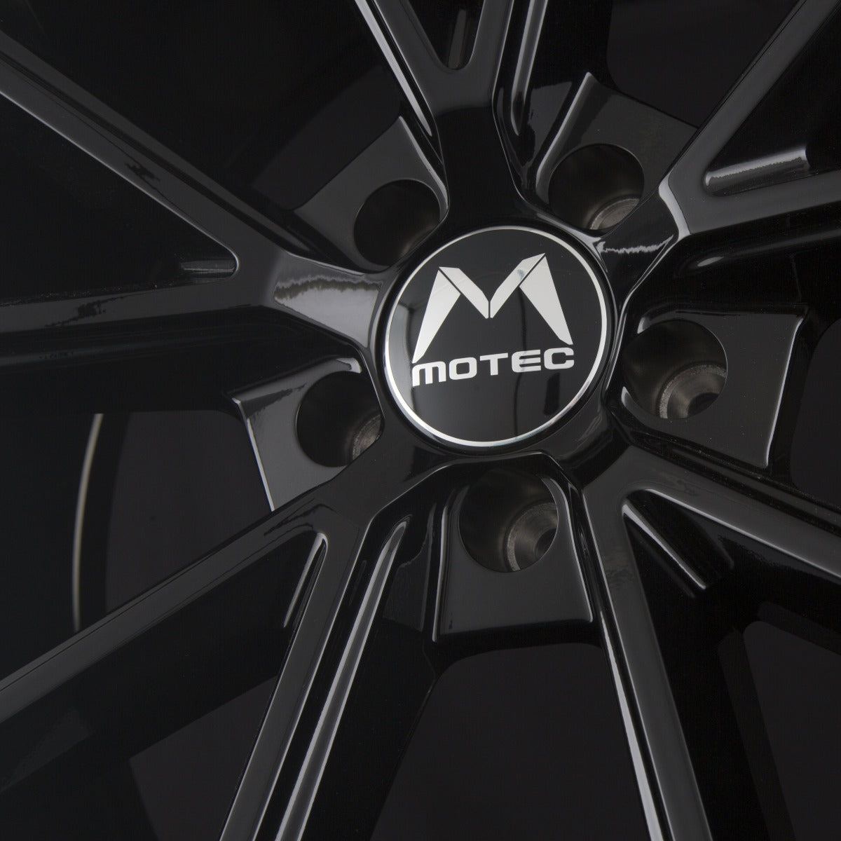 Motec Bull (MCT17) Schwarz Lackiert Alufelge 8.5x19 Zoll ET30 LK 5x112 ML66.6 – Bild 5