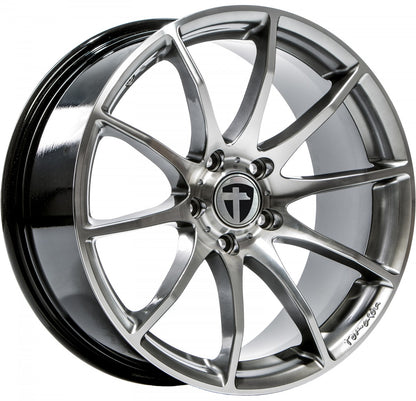 Tomason TN1 hyperblack polished Alufelge 8x17 Zoll ET35 LK 5x100 ML63.4