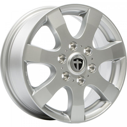 Tomason TN3F silver painted Alufelge 6.5x16 Zoll ET50 LK 5x120 ML65.1