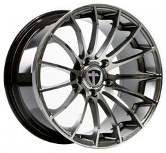 Tomason TN9 hyperblack diamond polished Alufelge 8.5x18 Zoll ET40 LK 5x108 ML72.6