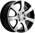 Tomason TN3F black polished Alufelge 6.5x16 Zoll ET50 LK 5x120 ML65.1
