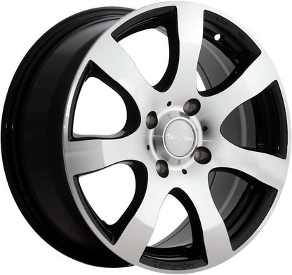 Tomason TN3F black polished Alufelge 6.5x16 Zoll ET50 LK 5x120 ML65.1
